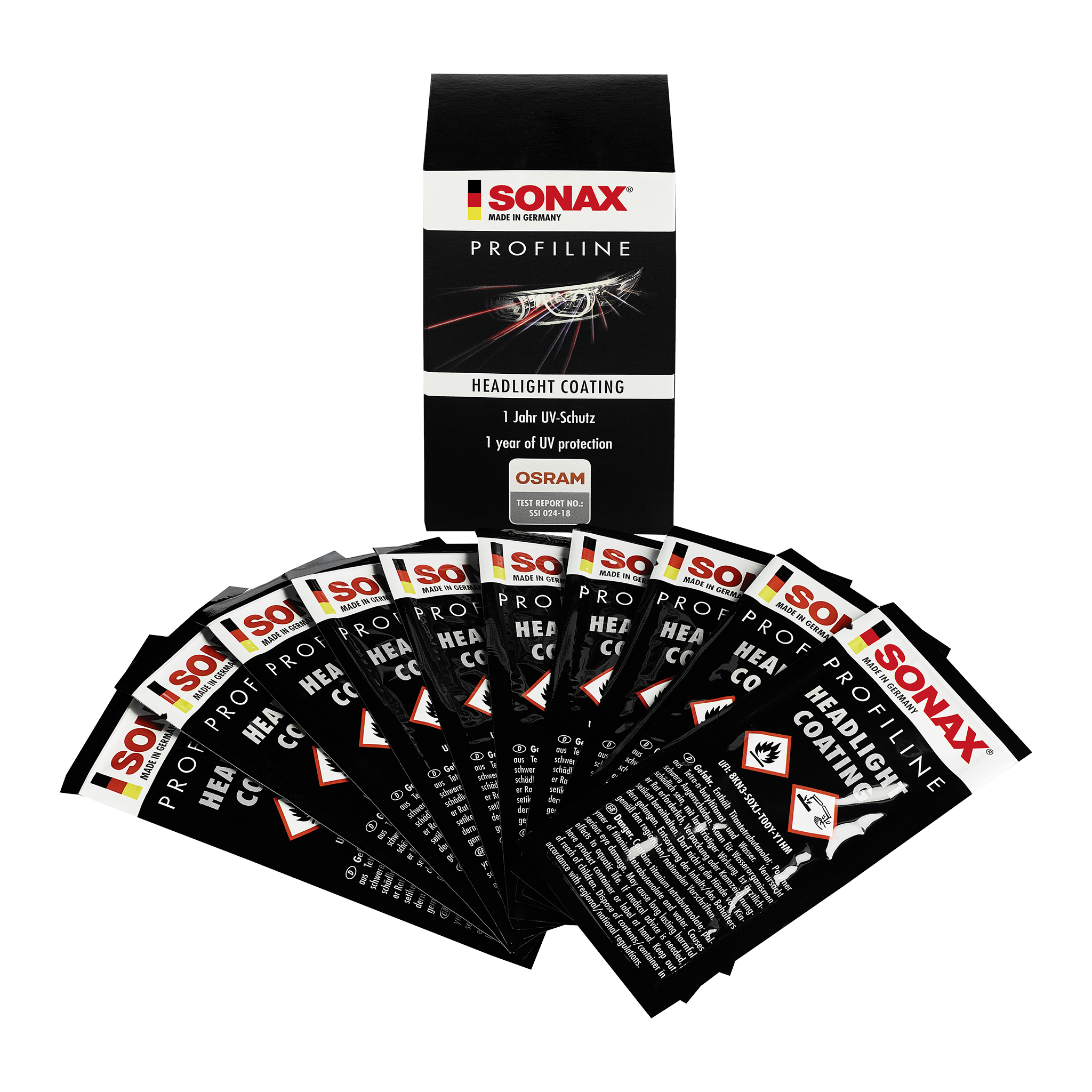 Sonax Profiline HeadlightCoating (10 Stück)