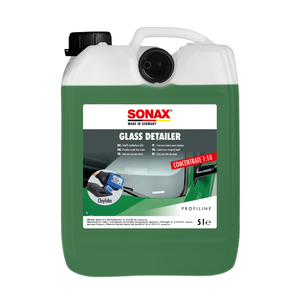 Sonax Glass Detailer Concentrate 5 L – Glasreiniger-Konzentrat für streifenfreie Sauberkeit auf Autoscheiben und Spiegeln.