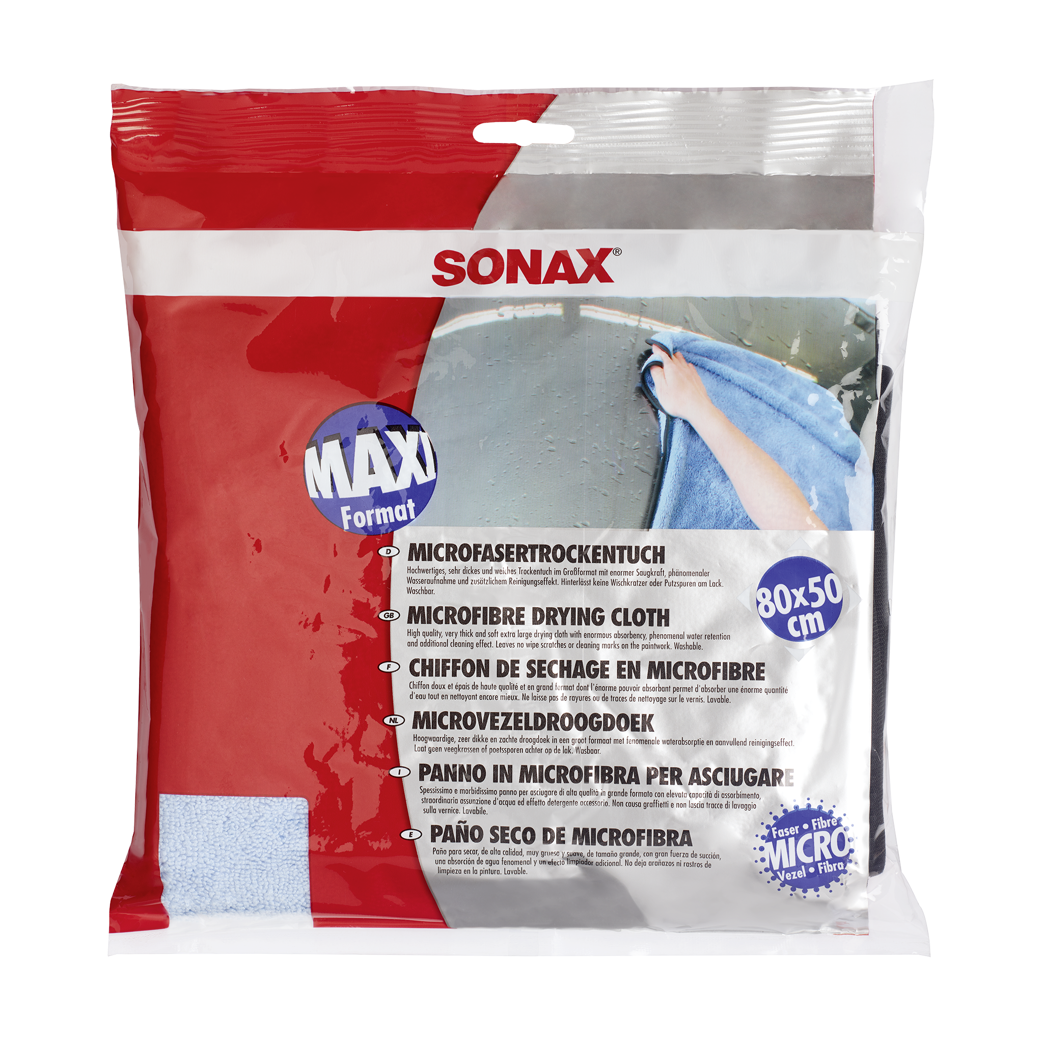 Sonax MicrofaserTrockentuch Plus