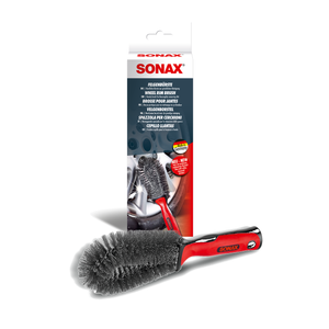 Sonax Felgenbürste – flexible Bürste zur Felgenreinigung, geeignet für alle Felgentypen, mit rutschfestem Griff und kratzfreien Borsten