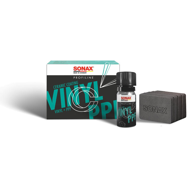 Sonax PROFILINE CeramicCoating CC Vinyl+PPF 50 ml – Keramikversiegelung für Folien und Lackschutzfolien, schützt vor UV-Strahlung, Schmutz und Verblassen