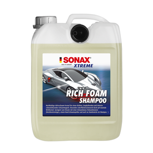 5L Kanister des SONAX XTREME RichFoam Shampoo, ideal für kraftvolle Schaumreinigung mit fruchtigem Berry-Duft.